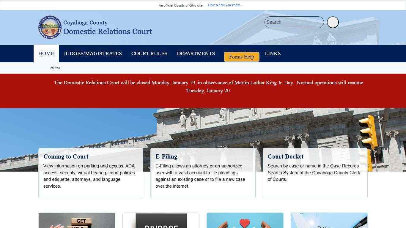 Cuyahoga County Domestic Relations Court